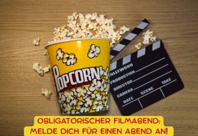 Filmabend mit Hotdog-Bar
